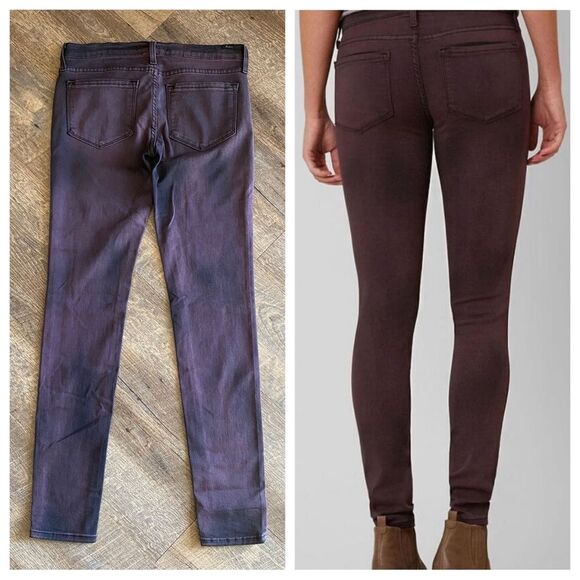 KanCan Jeans Skinny Fit Tie Dye Purple Black 27 Waist Festival - Picture 3 of 8